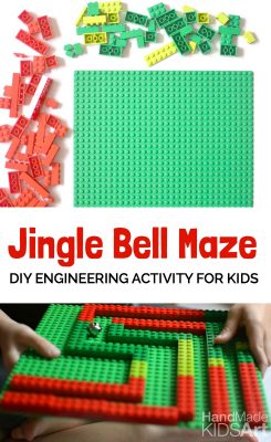Jingle Bell Maze @ Handmade Kids Art