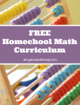 Homeschool for Free: Math - Amy's Wandering